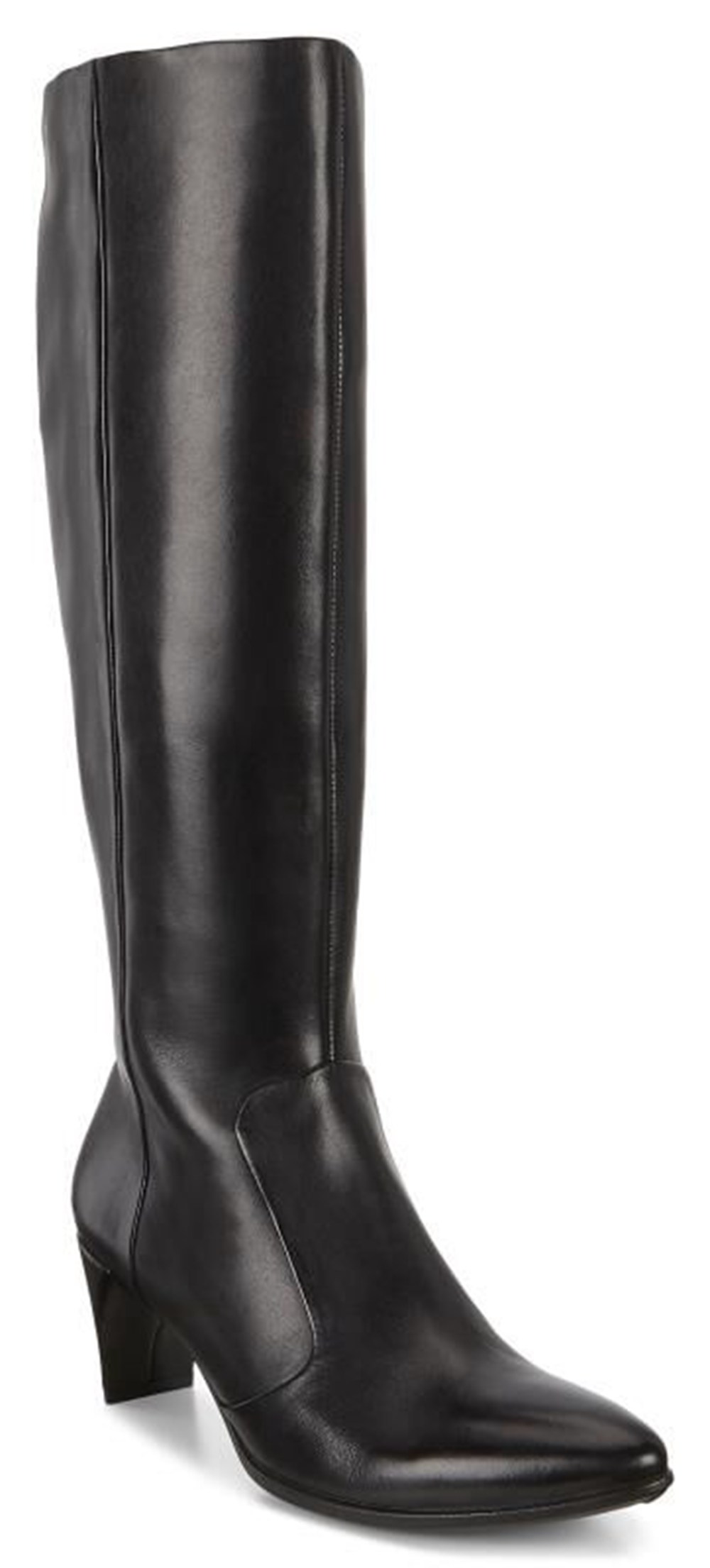 Womens Boots - ECCO Shape 45 High-Cut Pointy Sleek 2.0 - Black - 2349YNPVL